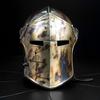 Commando-Style Barbuta Helmet  Medieval Knight Armor Replica In 18GA Steel for Cosplay, Militaria  Collectors