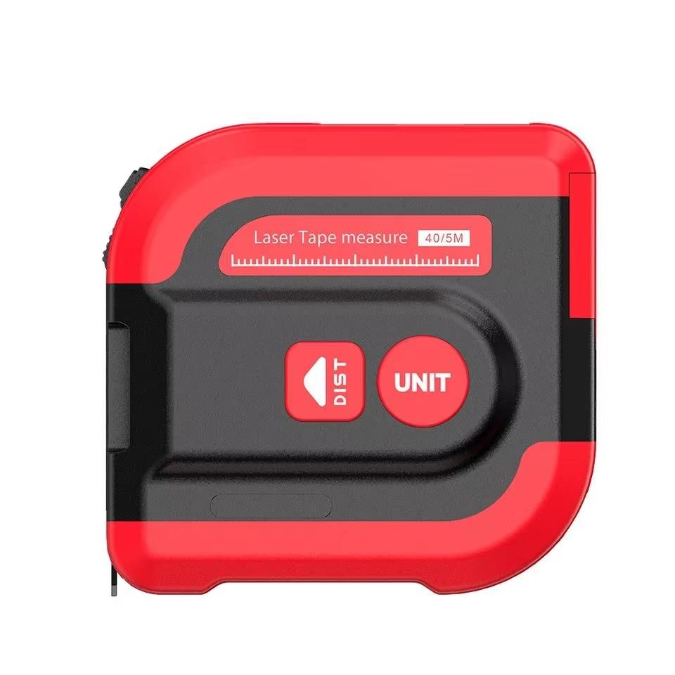 Spot 2 in 1 5m Range LCD Digital Infrared Laser Distance Tape Ruler NF-2240