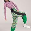 Adidas Винтажные джоггеры с принтом тай-дай на шнуровке, женские джоггеры, зеленые HI6064