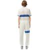 Lacoste Mens Flocked Straight Cut Sweatpants