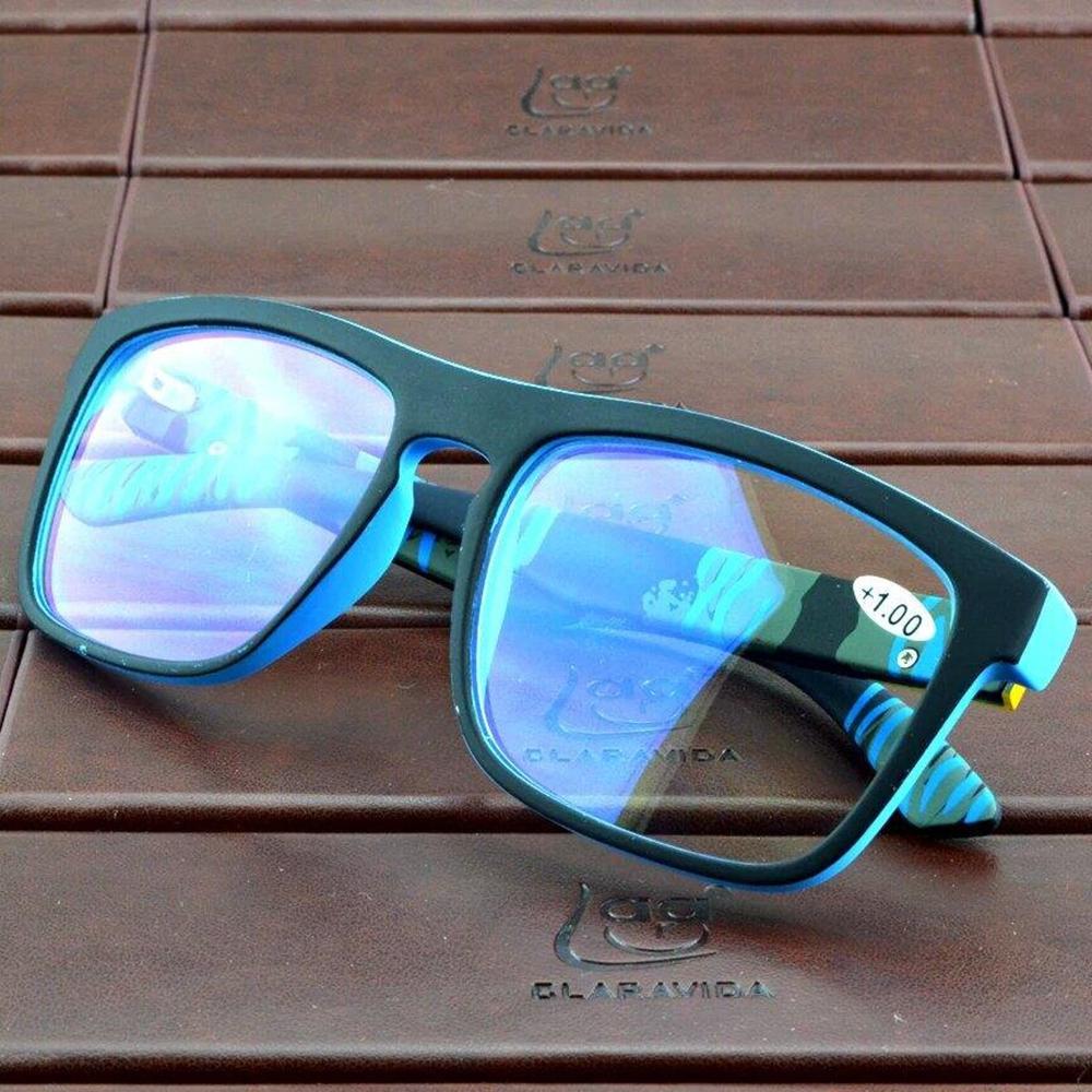 Clara Vida Special Offer Sport Young Feel Handsome Progressive Reading Glasses +1 To +4