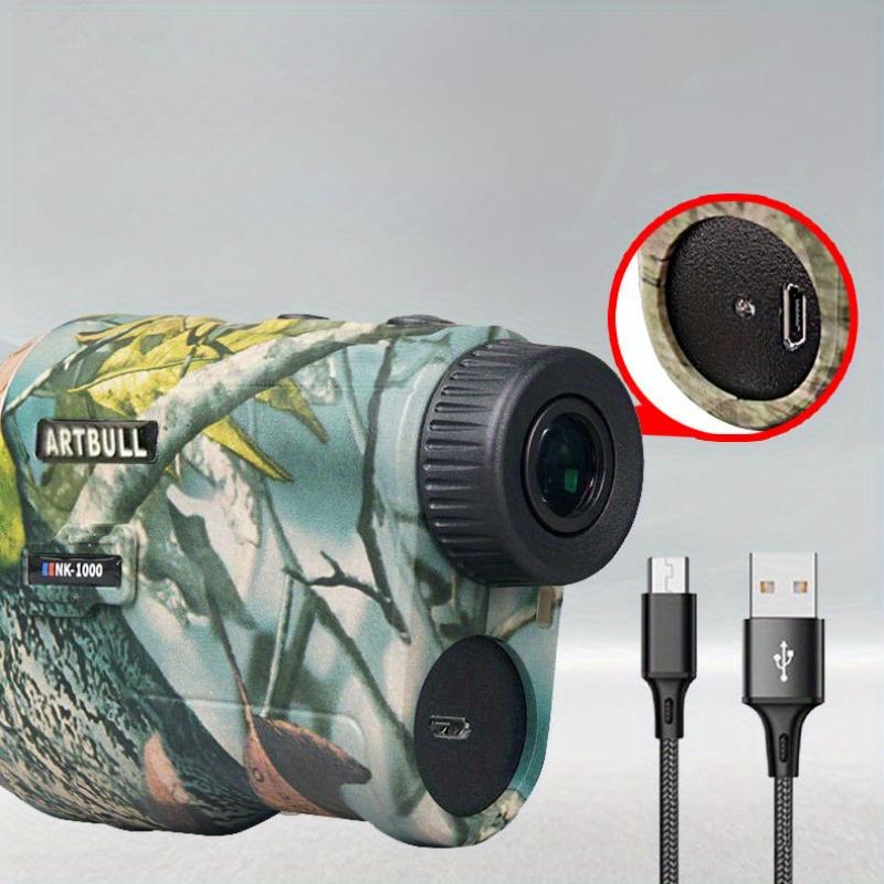 Многофункциональный монокуляр с лазерным дальномером 1000 м для охоты, гольфа, наружного наблюдения, измерительный инструмент для охоты