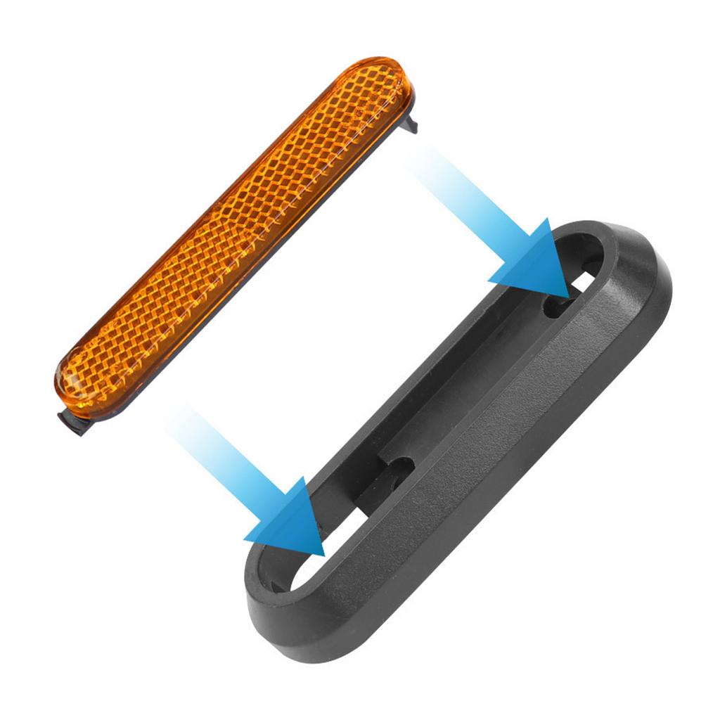 2Set Electric Scooter Side Reflective Strap Front Rear Safety Tube Night Reflector Electric Scooter Accessories Enduring
