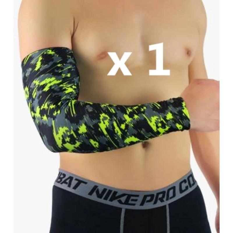 Компрессионный рукав Баскетбольный волейбольный щиток для рук Велосипедные нарукавники Спортивные фиксаторы Утеплители для рук Налокотники Защита от ультрафиолета