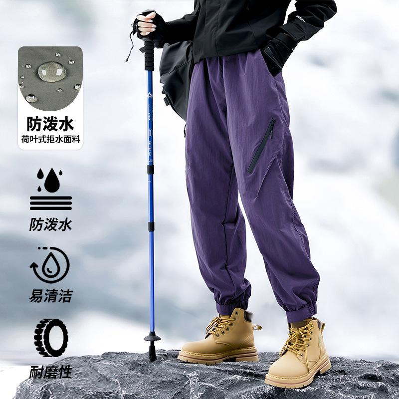 Couple's work pants, high street paratrooper outdoor pants, all-season trendy brand loose workwear casual pants