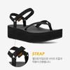 Teva Women S Flatform Sandal Slim Black Stvf2614630 Blk