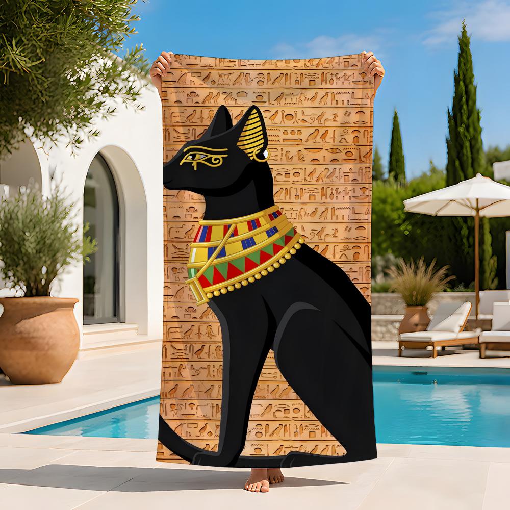 Culture E-Egyptian C-Culture Towel Extra Large Beach Towel Quick Dry Sand Free Super Absorbent Lightweight hot