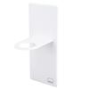 Yamazaki Jitsugyo Magnetic Bathroom Dispenser Holder White W7XD8XH17cm Tower Floating Storage Hygienic 4867 Approx.