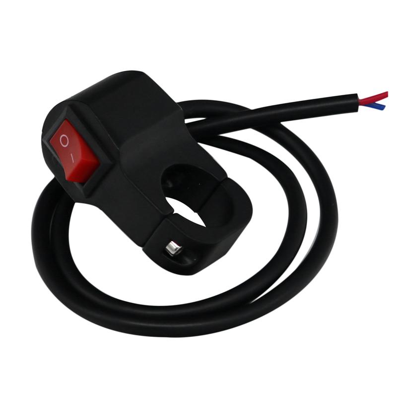 LMoDri универсальные переключатели для мотоциклов, 22 мм переключатель на руль, противотуманный прожектор, кнопка включения-выключения, спортивная грязь, прерыватель для электронного велосипеда