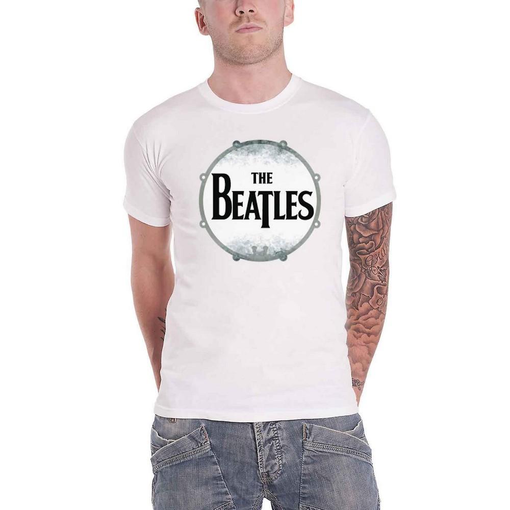 The Beatles Футболка унисекс для взрослых Drum Skin