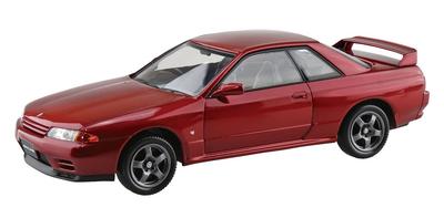 Aoshima Bunka Kyozai Серия The Snap Kit Nissan R32 Skyline Красный жемчуг Пластиковая модель в наборе ООО. (АОСИМА) 1/32 GT-R Предварительно окрашенный 14-E