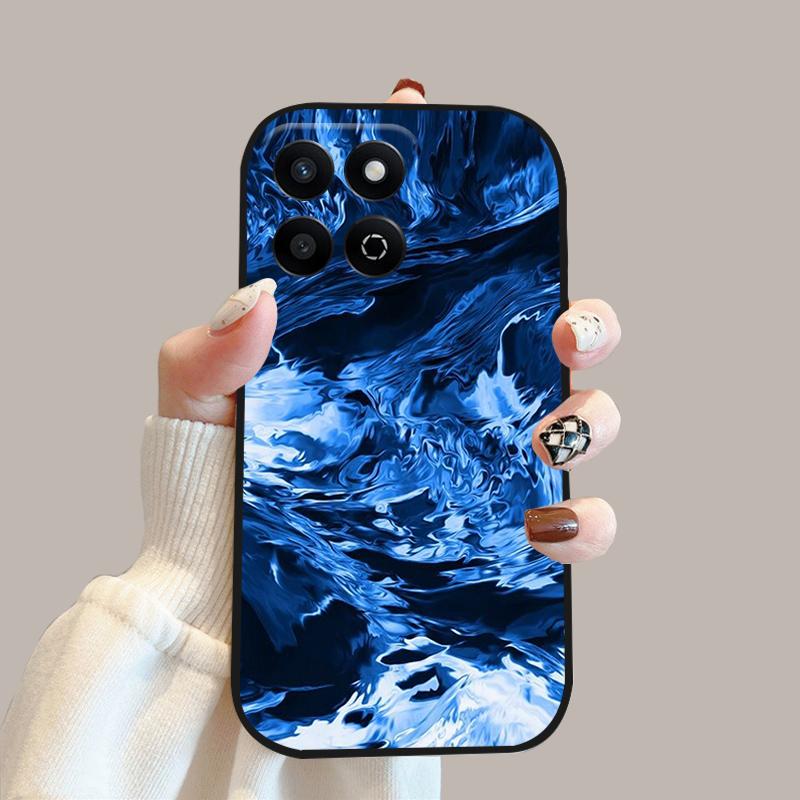 Мультяшный чехол-книжка для Honor 200 Smart Case X7c 4G Силиконовый мягкий ТПУ чехол для телефона для Honor Play 60 Plus 5G Защитный чехол Funda Cases