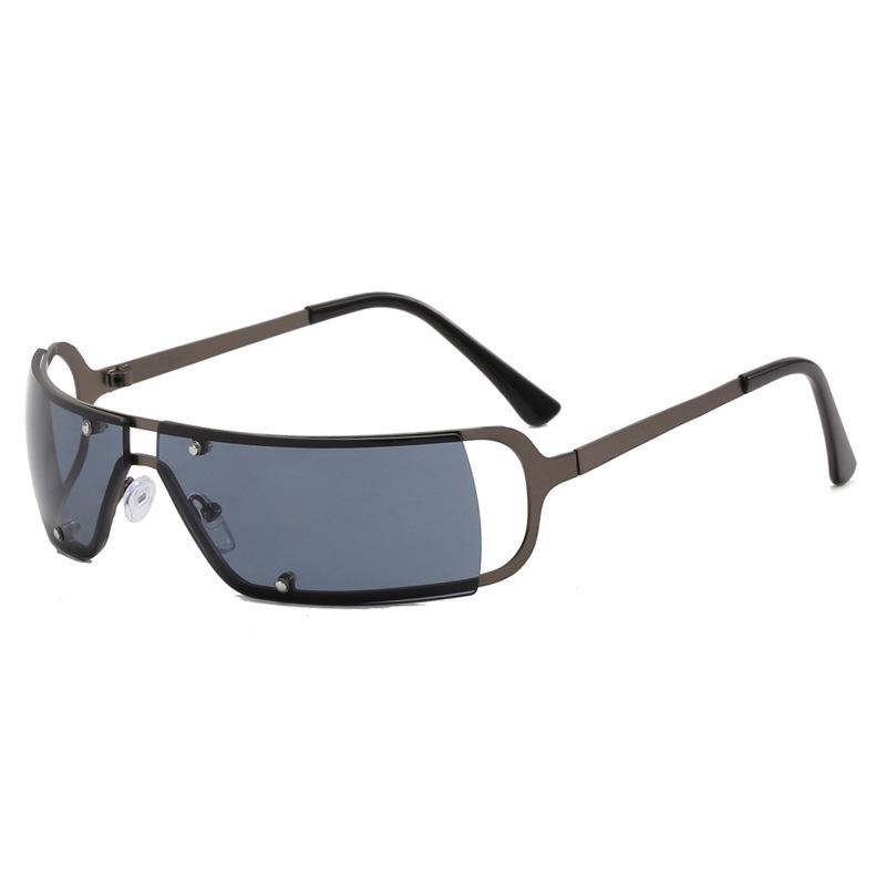 Квадратные женские солнцезащитные очки Винтажные прямоугольные линзы Женские очки от солнца Мужские Ретро Очки Солнцезащитные очки с будущими технологиями Очки