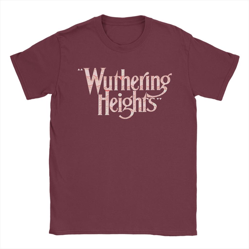 Wuthering Heights Movie Cotton T Shirt For Unisex Summer Y2K Basic TShirts Crewneck Fashion Tees Oversized Hot Sale Tops