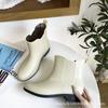 British outdoor women's rain shoes non-slip wading shoes medium tube rain boots home waterproof cleaning rubber shoes cotton warm women's shoes