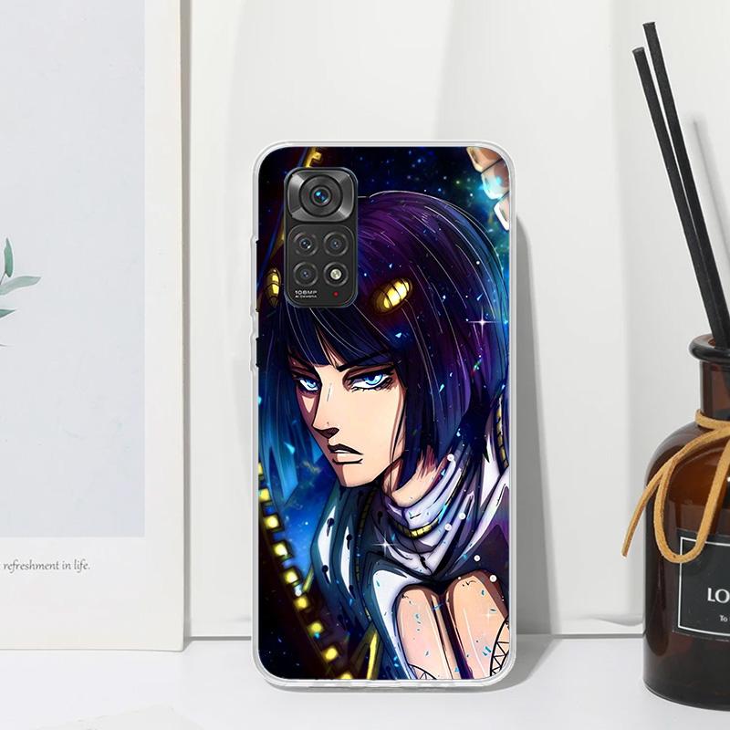 Чехол для телефона JoJo Adventure Бруно Буччеллати для Xiaomi Redmi Note 15 13 14S 14 Pro Plus 12S 11S 10S 12 11E 10 11T Художественные Fundas Задняя панель