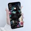 Чехол для Xiaomi Mi Max 3 Задняя крышка Новый дизайн Бабочка Девочка с цветком Расписной Конфетный Цвет Мягкие Силиконовые Чехлы Для Mi Max3 Capa