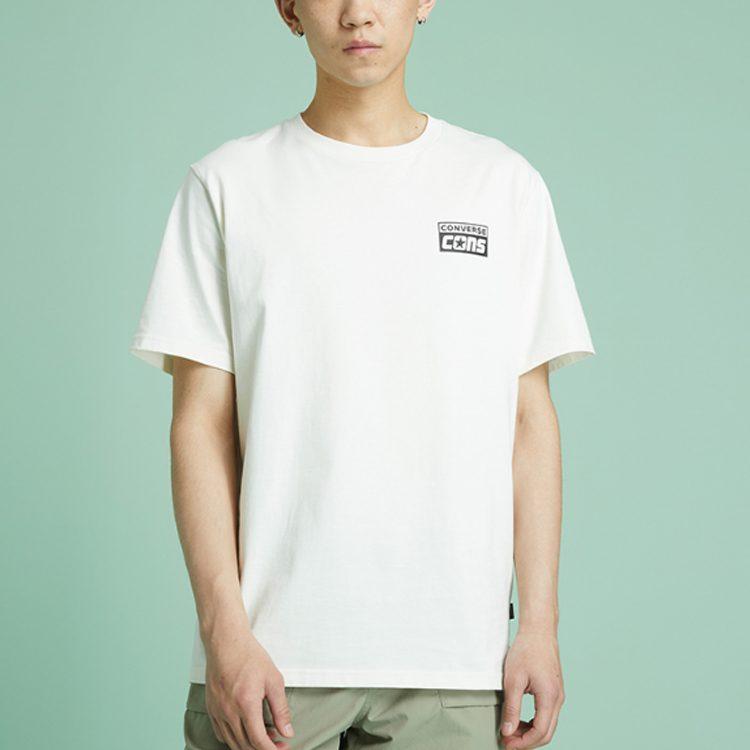 Converse T Shirt Men's Beige Yellow 10021134-A05