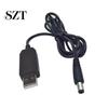 USB DC от 5 В до 8,4 В/9 В/12 В, 5,5x2,1 мм, штекер, адаптер питания, повышающий кабель