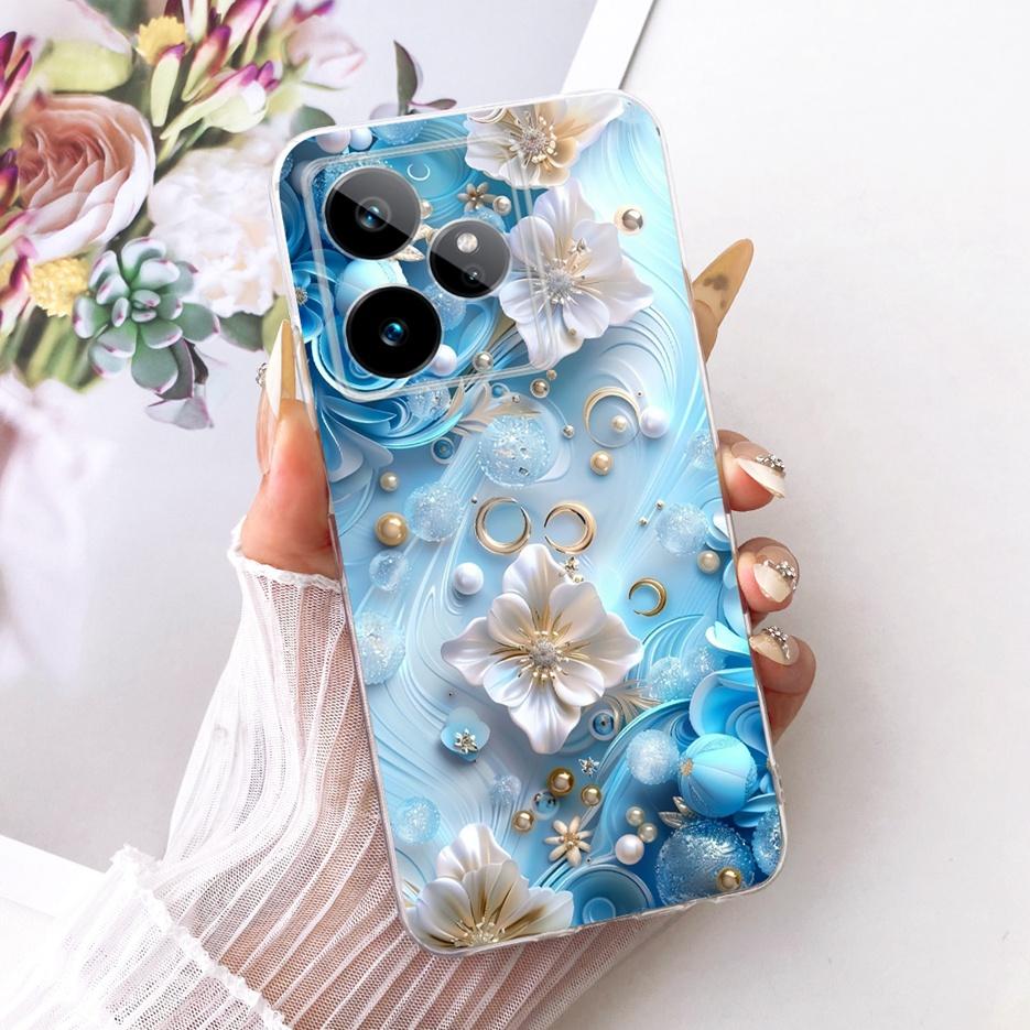 Чехол для Realme GT 7 GT7 T 5G RMX5061 Милый Лев Модный Расписной Чехол Мягкий Силиконовый Чехол для Телефона для Realme GT 7 Pro GT7T 5G