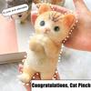 Congratulations Schnauzer Cat Teddy Simulation Large To Relaxing Pinch Cat Gift Schnauzer Congr O3P9