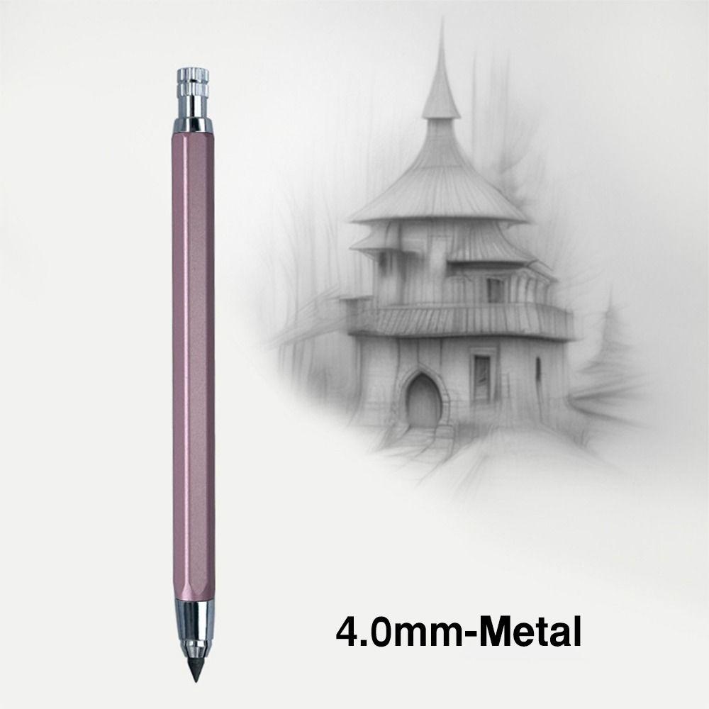 4.0mm Mechanical Pencil Metal Propelling Pencil High Quality Automatic Pencil Stationery