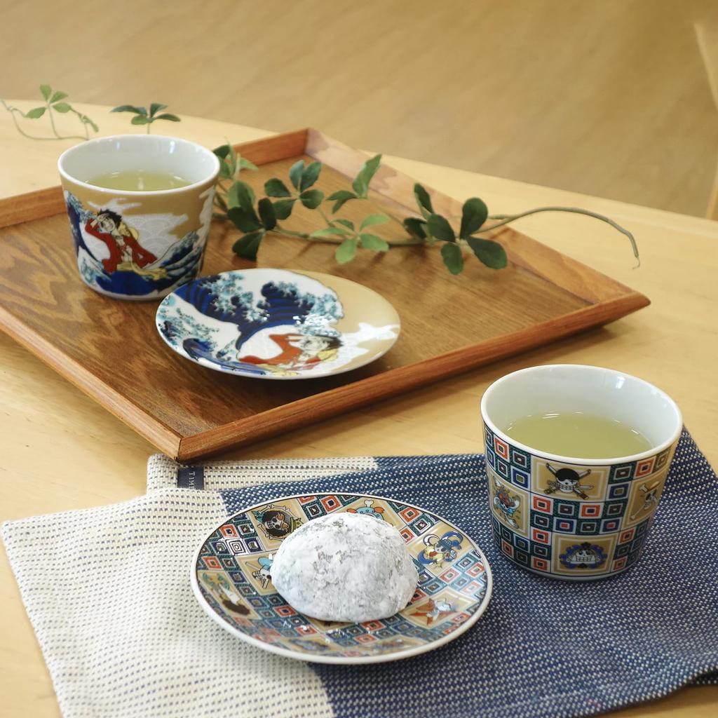 12 см Маленькая каменная плитка Кутани Пират Сделано в Номер продукта 137112 Тарелка «One Piece», Безопасная для микроволновой печи, Посуда, Дизайн, Флаг, Япония,