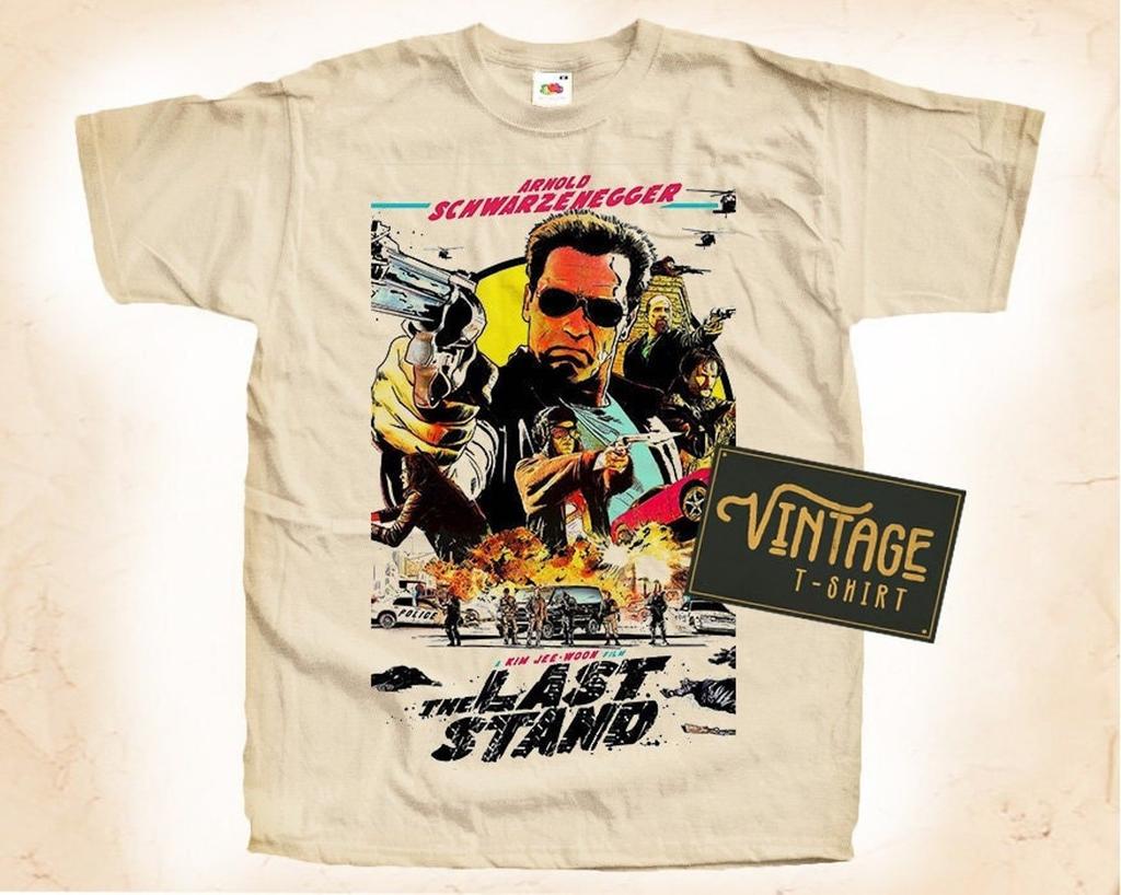 The Last Stand T-Shirt Vintage Natural color Men's T-Shirt DTG Digital Print SIZES S M L XL 2XL 3XL 4XL 5XL
