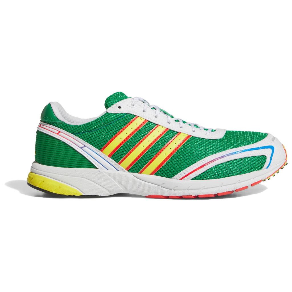adidas Унисекс кроссовки Adizero Adios OG Зеленый Ярко-Красный Облачно-Белый JI0494