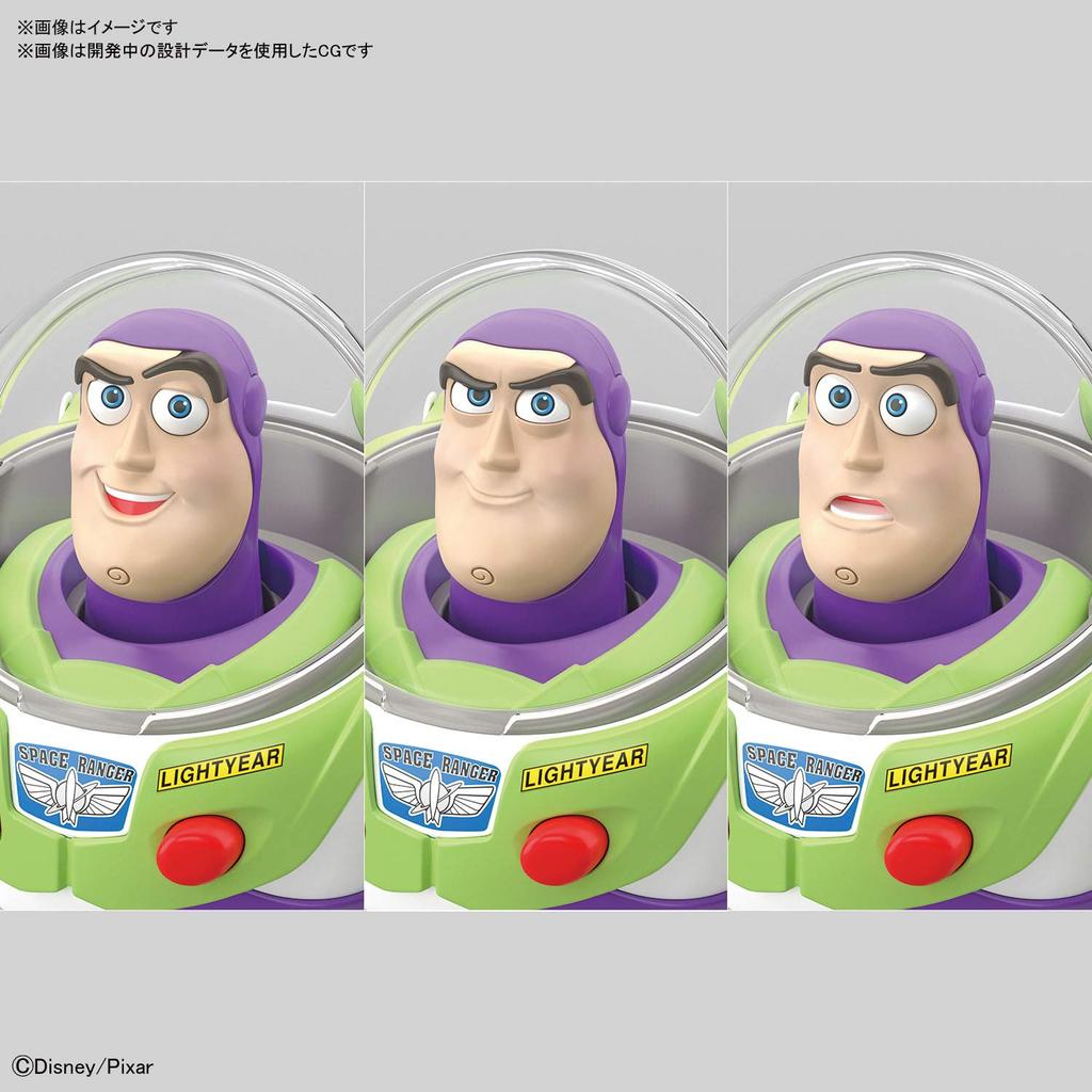 BANDAI SPIRITS Toy Story 4 Buzz Lightyear Plastic Model BAS5057698 Color-coded