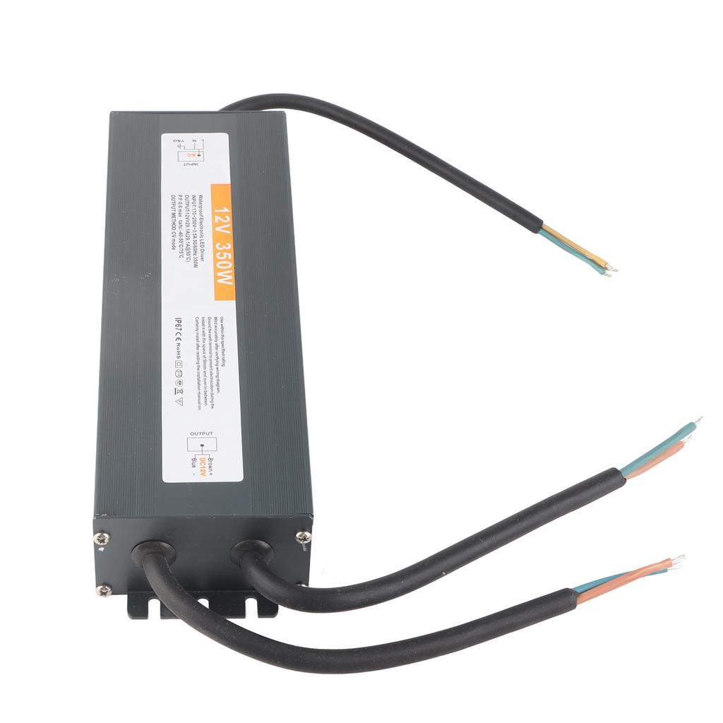 Блок питания проводной ультратонкий водонепроницаемый импульсный светодиодный привод AC170250V 5060HZ 350W(DC12V )