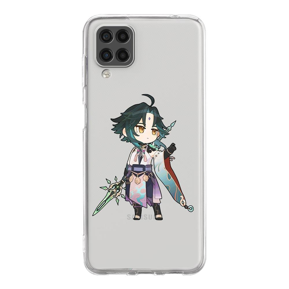 Genshin Impact klee Sayu xiao для Samsung A51 чехол для телефона A71 A21S A12 A11 A31 A52 A41 A32 A01 A23 A33 A53 A73 A03S A13 5G чехол