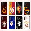 КРУТОЙ G-Galatasaray-ClubS Чехол для телефона Samsung S 25,24,23,22,30,21,10,9,Ultra,Plus,Lite,FE,4,5 G Мягкий черный чехол