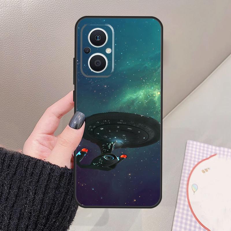 Чехол Art Funda Космический корабль для OPPO Reno 11 12 13 14 Pro 11F 12F 13F 14F 7 8 Lite Чехол OPPO Find X9 X6 X5 X8 Pro
