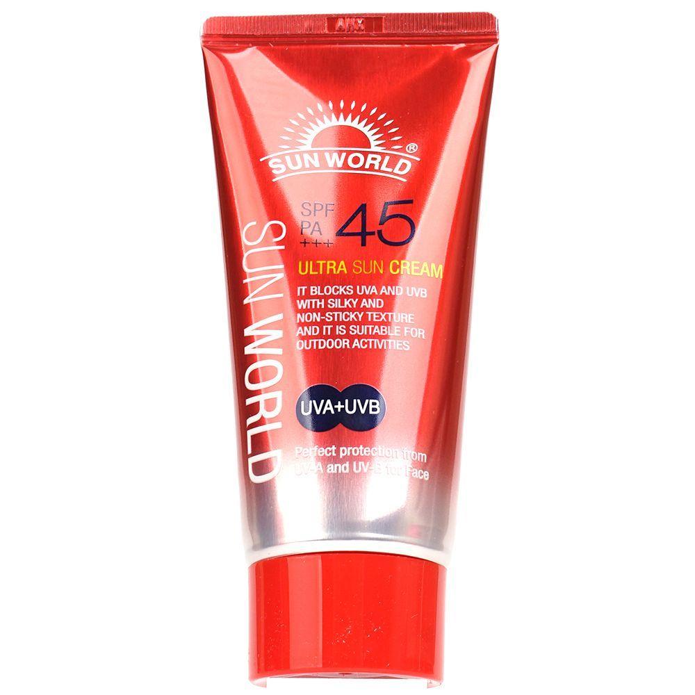 SUN WORLD популярный корректирующий тон кожи солнцезащитный крем с УФ-эффектом 100 мл