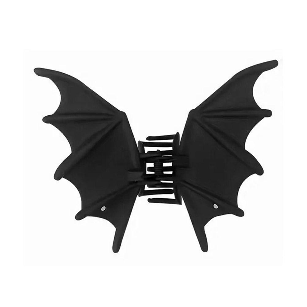 Halloween Bat Hair Clip Festive Personality Funny Back of Head Hair Clip Shark Clip Cute Fashion Hair Accessories Gifts