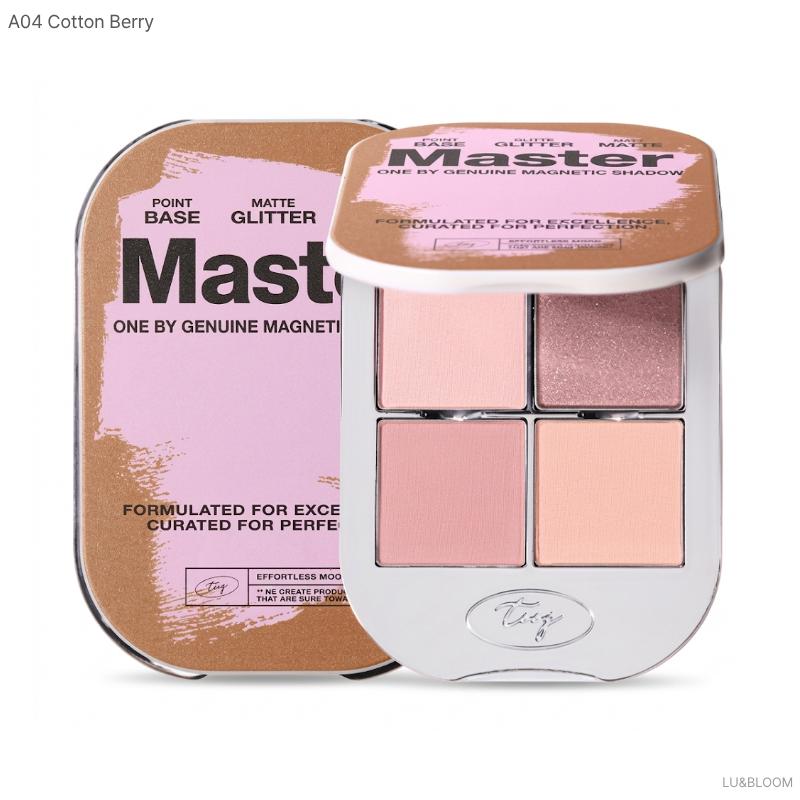 TooQ Одна 4-палетка магнитных теней для век от Genuine (+Бесплатный подарок)