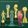 Custom Crystal Football Trophy - 2025 Golden Boot Top Scorer Award (Extra Large)