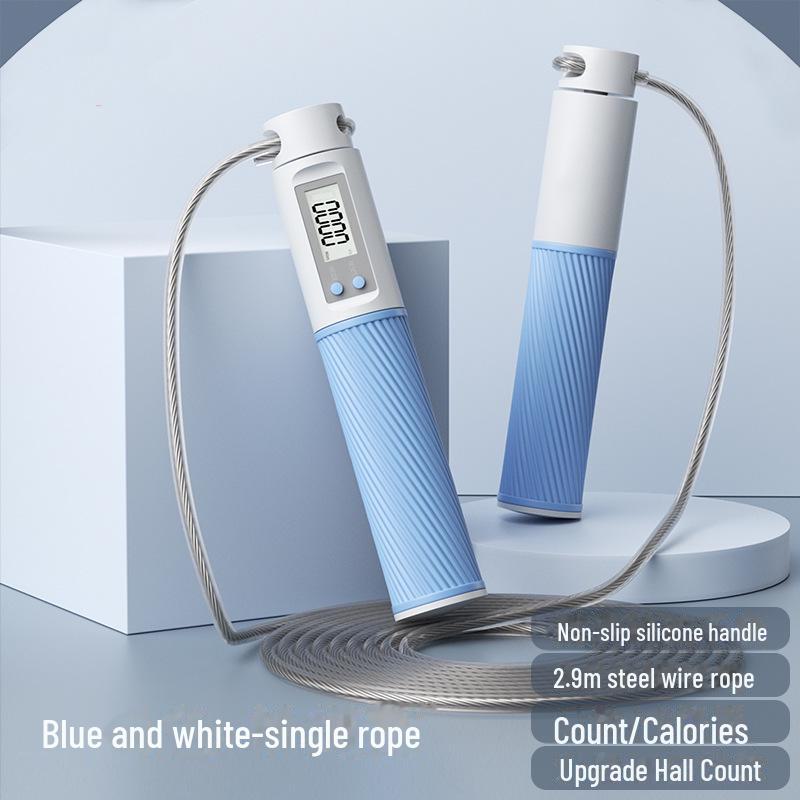 «Премиальная скакалка без веревки для женского фитнеса, счета и упражнений в помещении»