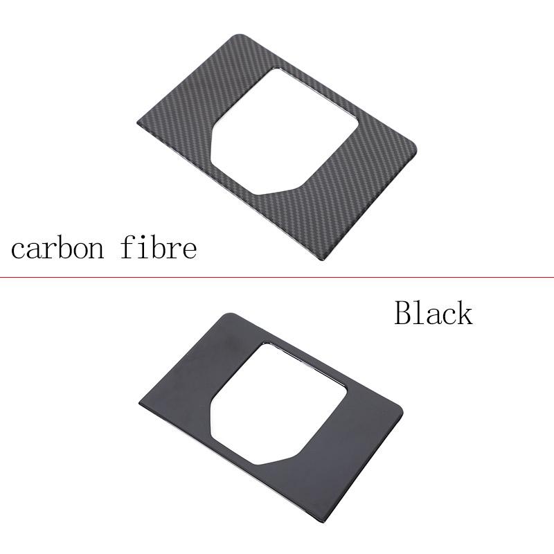 For Land Rover Range Rover Evoque 2020-2025 ABS Carbon Fiber Car Center Console Gear ShiftPanel Decorative Frame Car Accessories