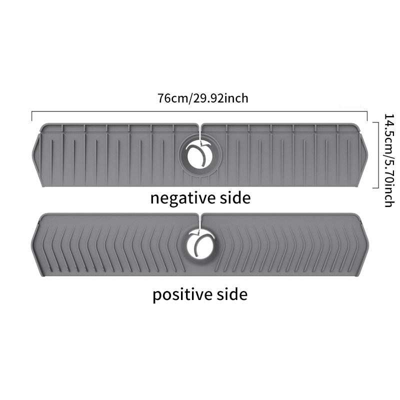 Брызгозащитная пластина для смесителя, поддон для слива, коврик, коврик для ванной комнаты, кухни, водопоглощающий коврик, брызгозащитный коврик для слива раковины, коврик для смесителя