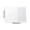 1-6PCS Passport Protective Cover Transparent Frosted, PVC Material Waterproof Document Case
