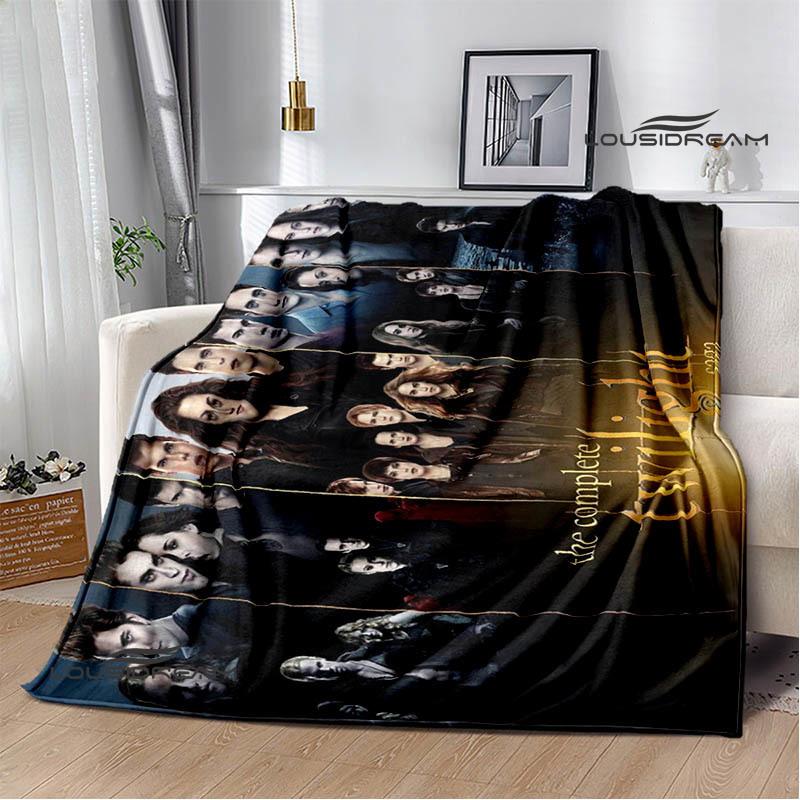 The Twilight Saga printed blankets picnic blanket Warm Flannel blankets Soft and comfortable blanket bed linings Birthday Gift