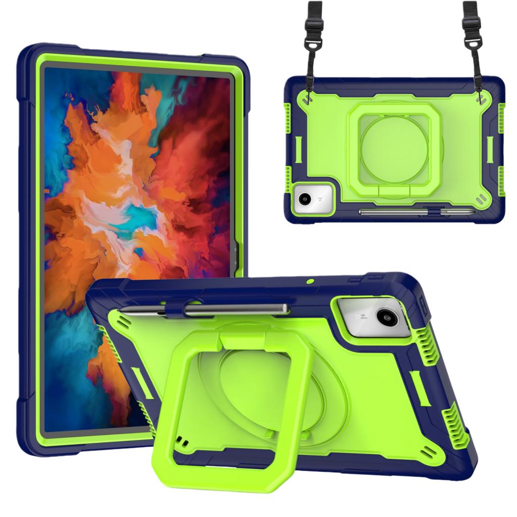 Чехол-подставка с вращением для Lenovo Idea Tab K11 Gen2 Xiaoxin Pad 11 2025 2024 M11 TB336FU 336ZU 335FC 331FC 330XU Крышка с ручкой-захватом