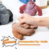 Игрушки-обезьянки с медленным отскоком, растягивающиеся, пищащие. Мягкая резиновая гигантская го позилла. Игрушка-антистресс. Дети