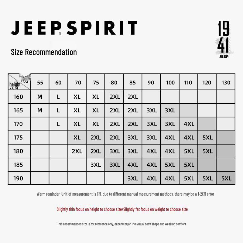 JEEP SPIRIT Men's Warm Fleece-Lined Winter Jacket