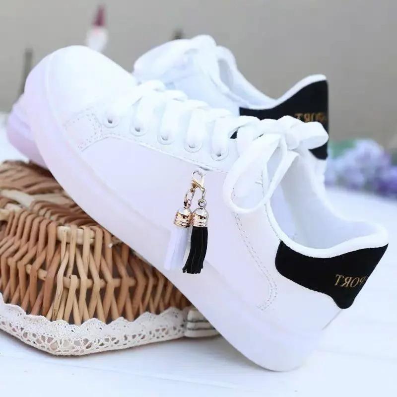 Spring Fashion Platform Sneakers Women Comfortable Women Casual Shoes Lightweight Lace-up Breathable Mesh Shoes