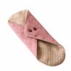 Hanafu Organic Cotton Cloth 1 Piece Any Vaginal Urine Organic Cloth Cloth Made In Japan Pink [Warming Cloth] Napkins, Liner, Color/Pattern