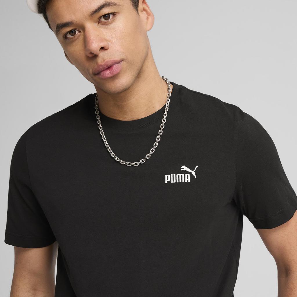Puma Small Logo 68760801_ESS No.1 T-Shirt_PUMA Black_L