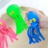 Water Octopus Toy Stress Relief Squeeze Bathing Play Toy for Kids Floating Bath Toy Creative Swimming Pool Accessory